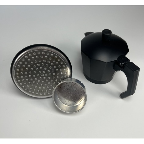 Kaffia Black Cafetieră moka 6 căni