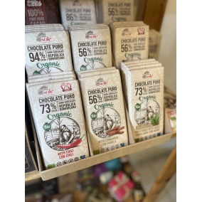 Chocolates Solé - 73% ciocolată organică fără zahăr cu agave, fără zahăr 2
