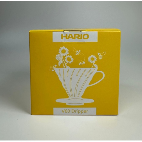 Hario Dripper V60 -02T Sunflower Yellow - plastic