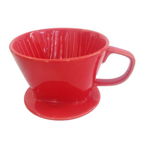 Ceramic drip Kaffia 2-4 căni roșii