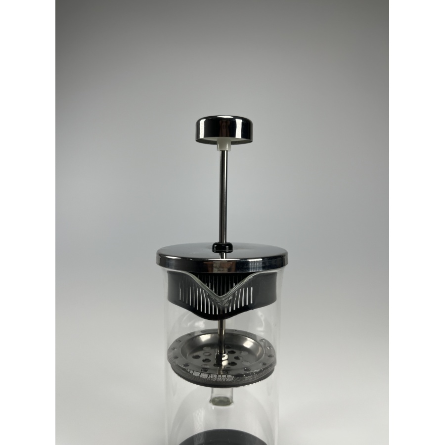 French press 350ml Kaffia din oțel inoxidabil negru