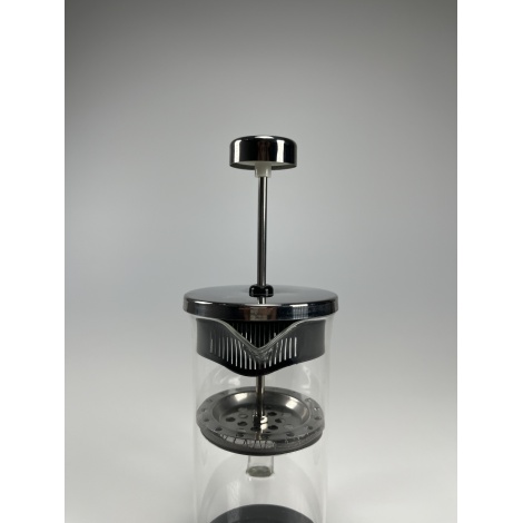 French press 350ml Kaffia din oțel inoxidabil negru