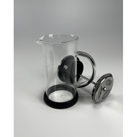 French press 350ml Kaffia din oțel inoxidabil negru