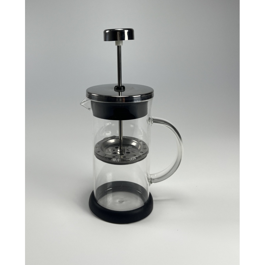 French press 350ml Kaffia din oțel inoxidabil negru