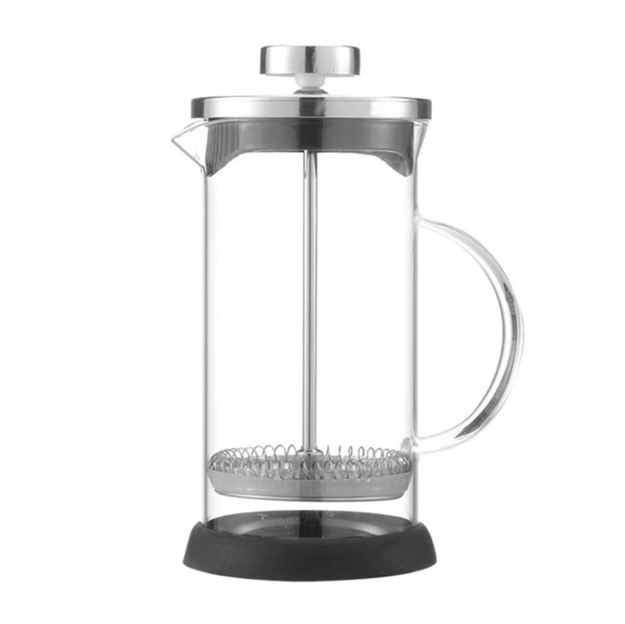 French press 350ml Kaffia din oțel inoxidabil negru
