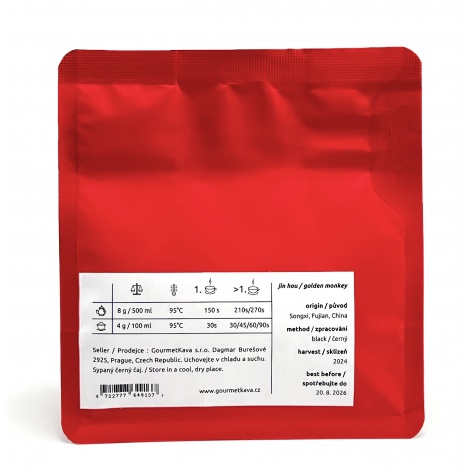 Ceai negru Jin Hou / Maimuță de aur 50g Specialty Tea