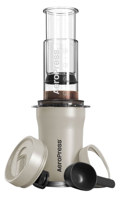 Sistem de călătorie Aeropress GO Plus - crem