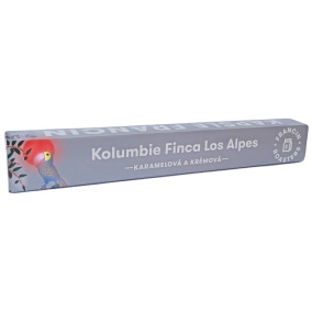 Cafe Francin capsule espresso Columbia Finca Los Alpes