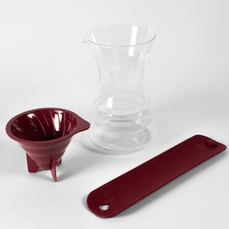 Decantor de picurare Hario V60 (VDD-02MIX-RED)