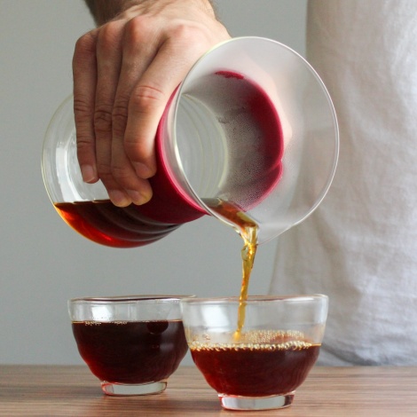 Decantor Hario V60 Drip Decanter (VDD-02MIX-RED)