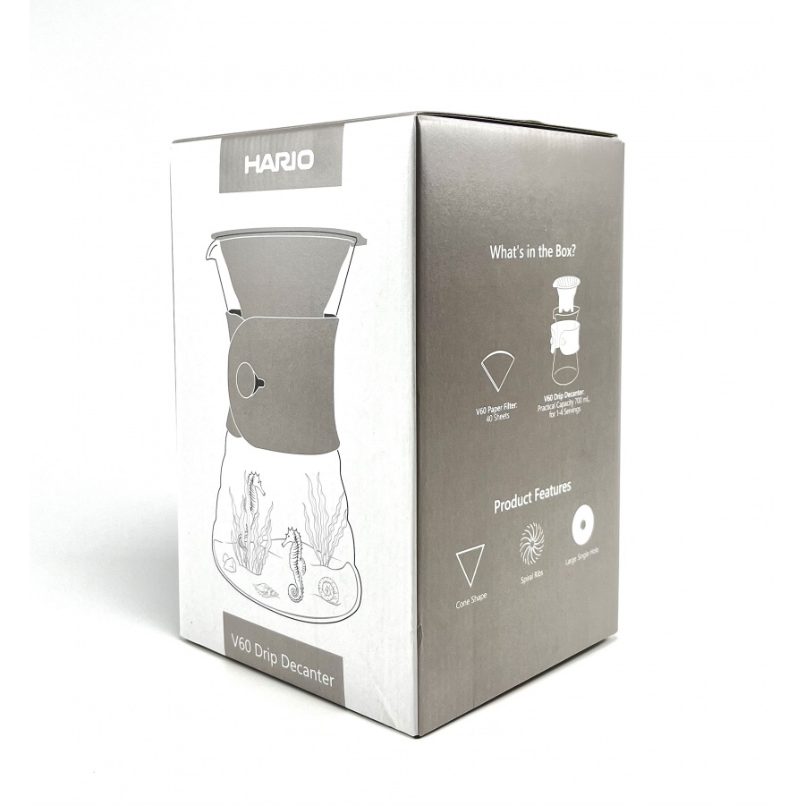 Decantor Hario V60 Drip Decanter (VDD-02MIX-GREY)