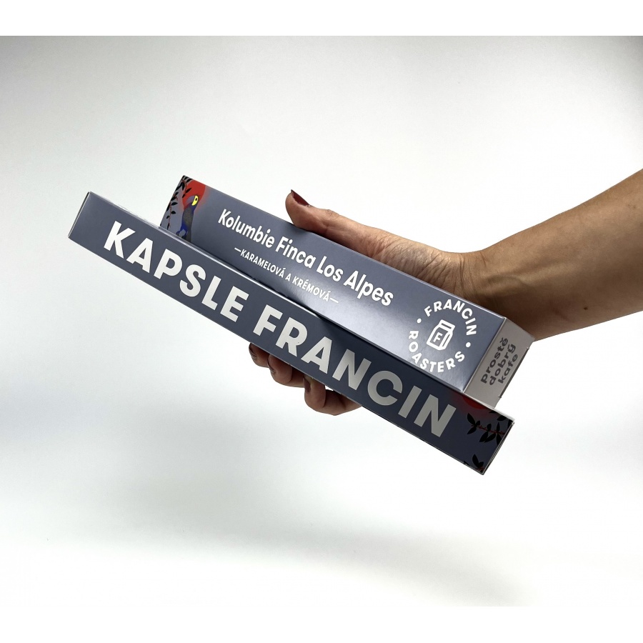 Cafe Francin capsule espresso Columbia Finca Los Alpes