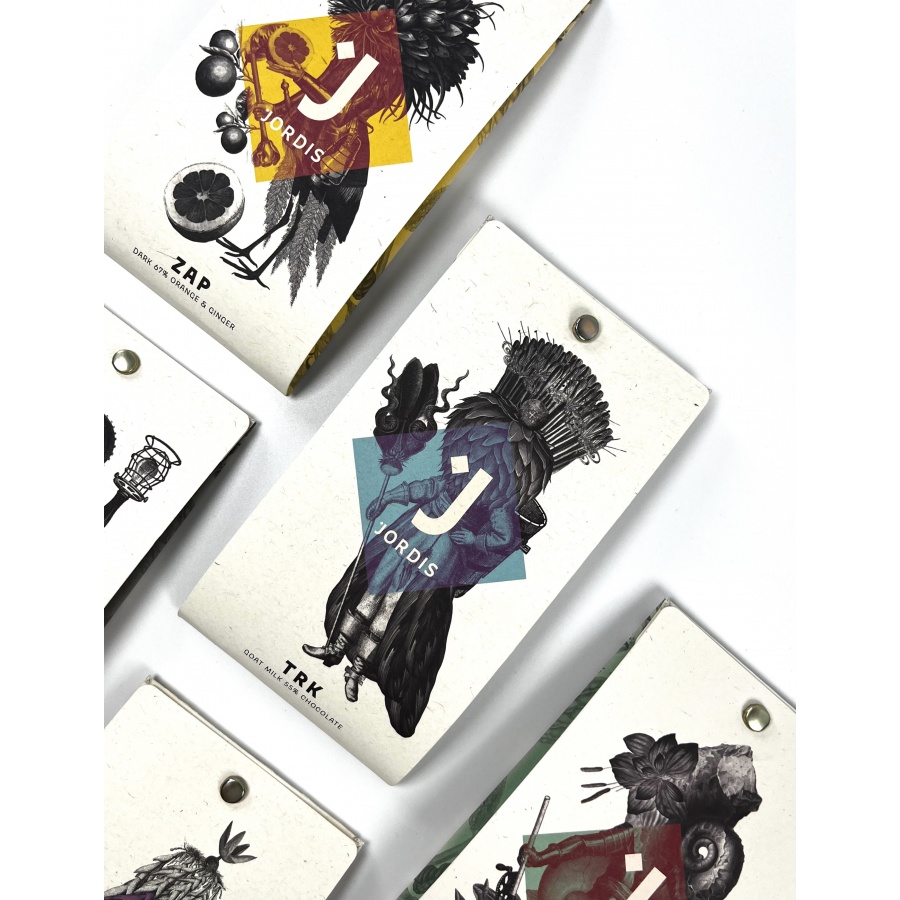 Jordis 55% ciocolata cu lapte cu lapte de capra 50g