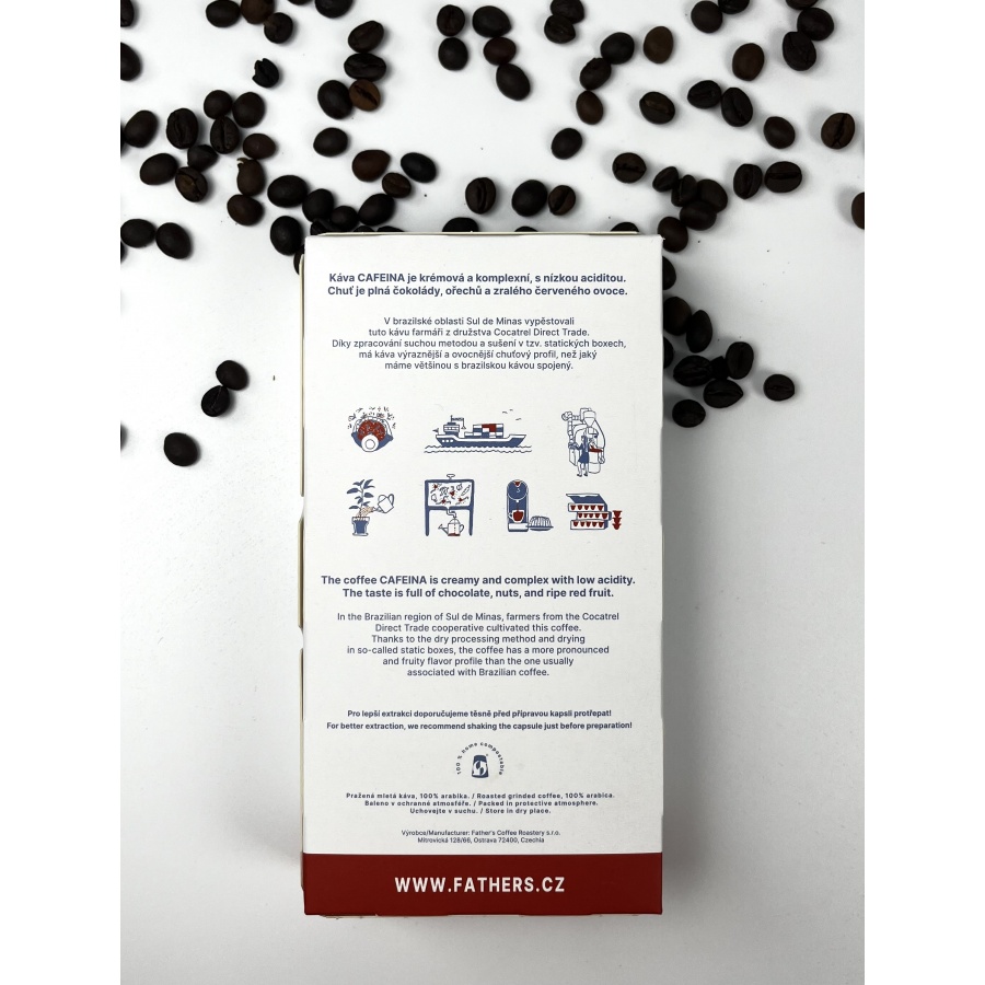 Capsule Father's Coffee – Brazilia Cafeina Natural