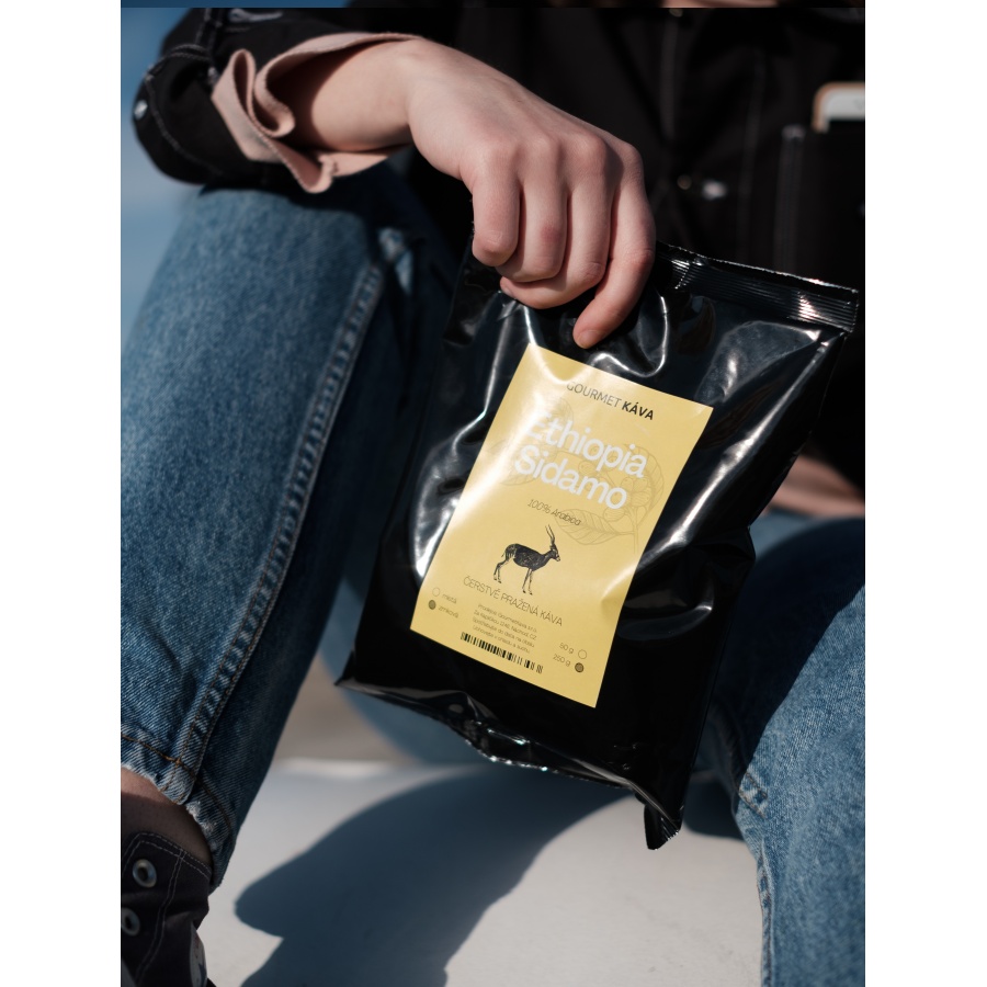 Etiopia Sidamo, cafea arabica boabe