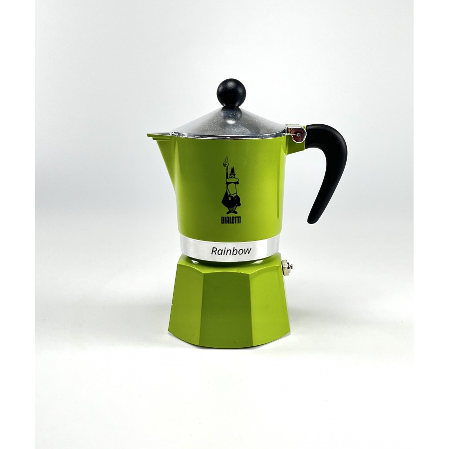 Cafetieră moka verde Bialetti Rainbow 3