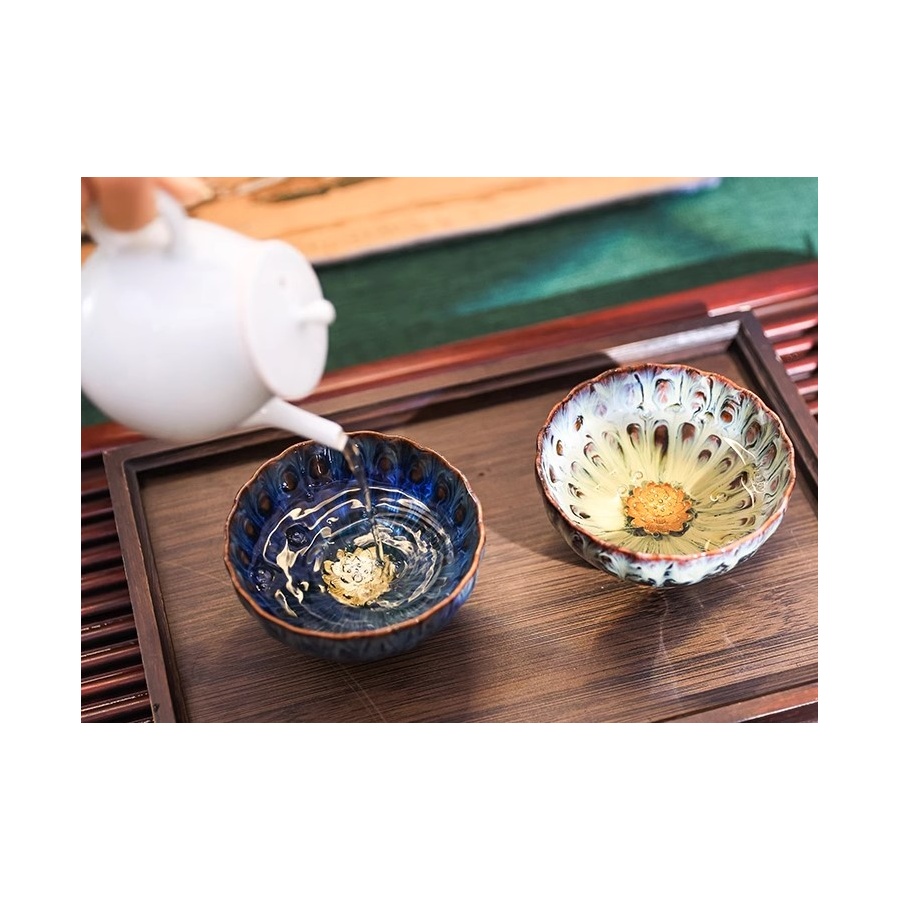 Cești Kaffia Blossom - Set cadou