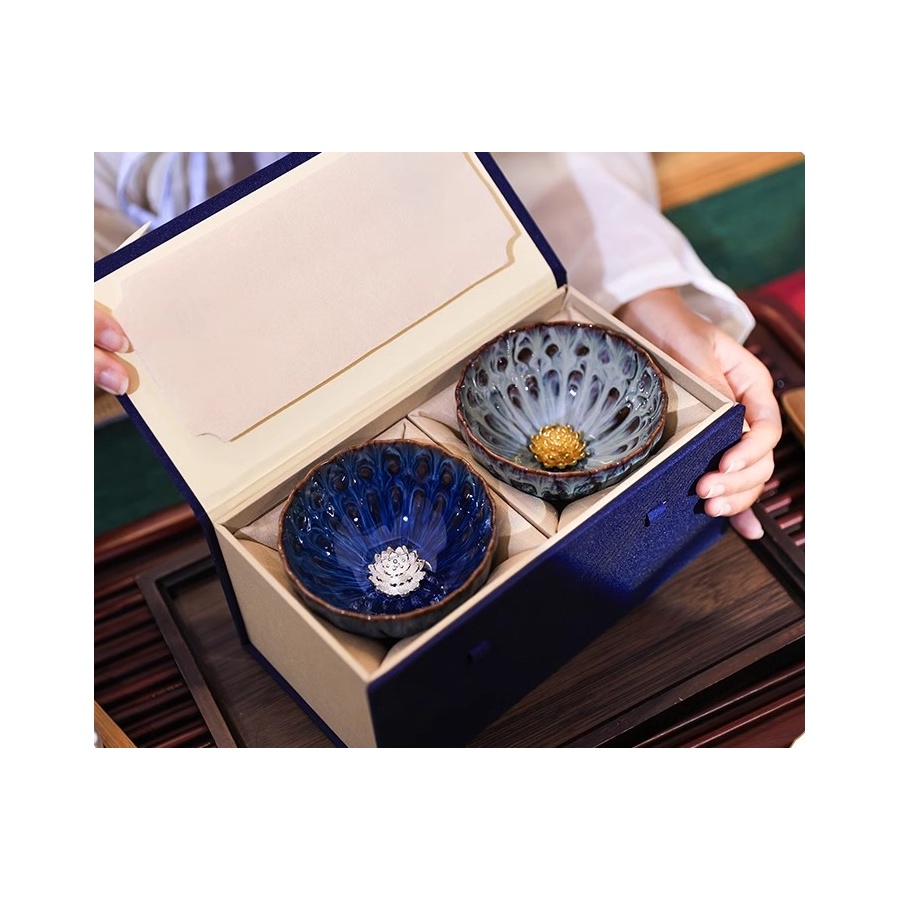 Cești Kaffia Blossom - Set cadou