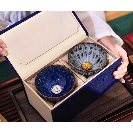 Cești Kaffia Blossom - Set cadou