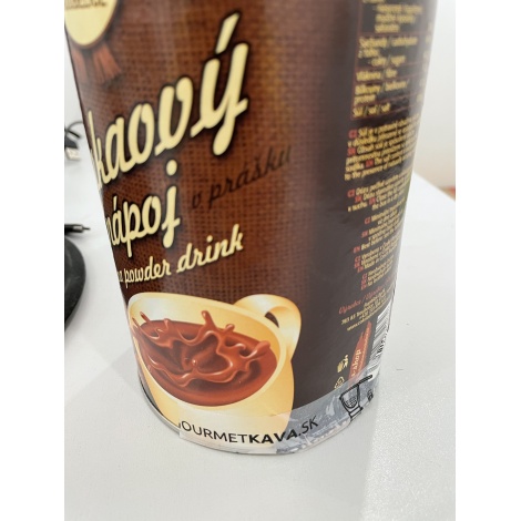 Băutură de cacao pudră, 500g, fabrica de ciocolată Troubelice - ambalaj deteriorat / VÂNZARE