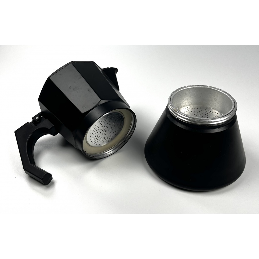 Cafetieră Moka Kaffia Black 6 căni - UZATĂ / REDUCERE