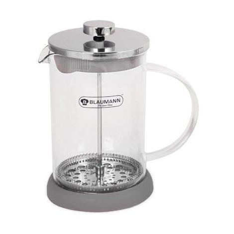 Frenchpress 800ml konvice šedá, nerez