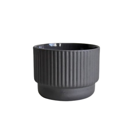 Ceașcă Kaffia Style Cappuccino 130 ml -gri închis