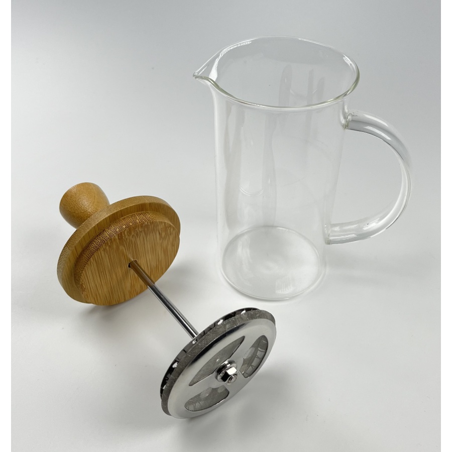 Presă franceză 400 ml Kaffia BAMBUS