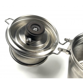 Nerezový mlýnek Kaffia Silver Mill 2