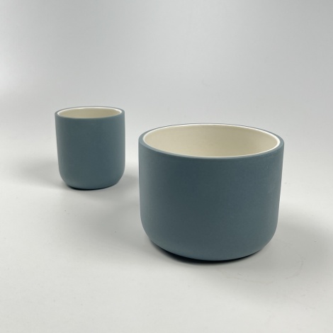 Ceașcă Kaffia Style Cappuccino 130 ml - Teal