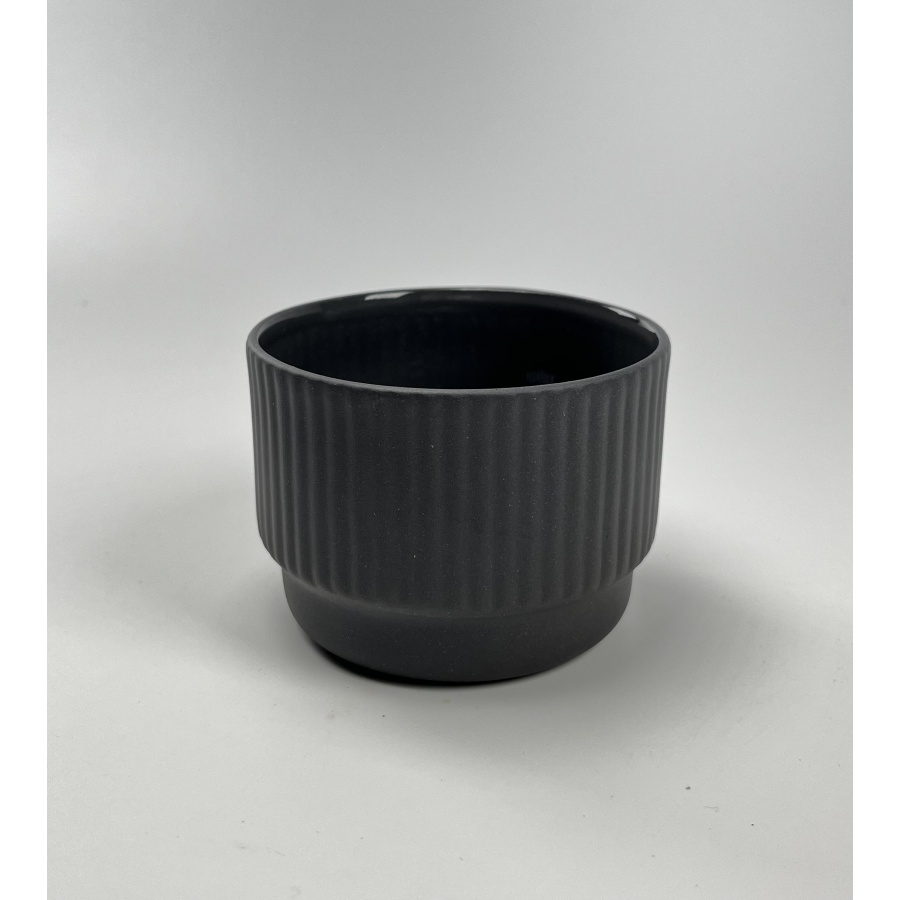 Kaffia Style Cappuccino Cup 230 ml - gri închis