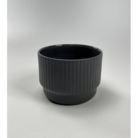 Kaffia Style Cappuccino Cup 230 ml - gri închis