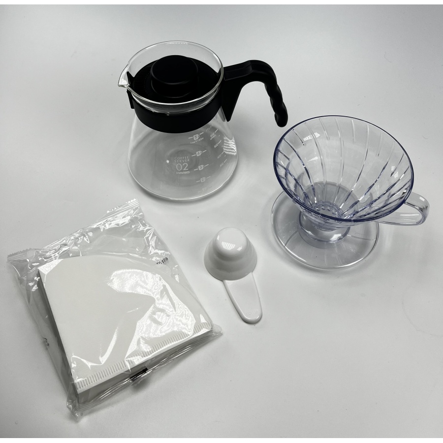 Hario V60 Pour Over Craft - negru (VCND-02B-EX)