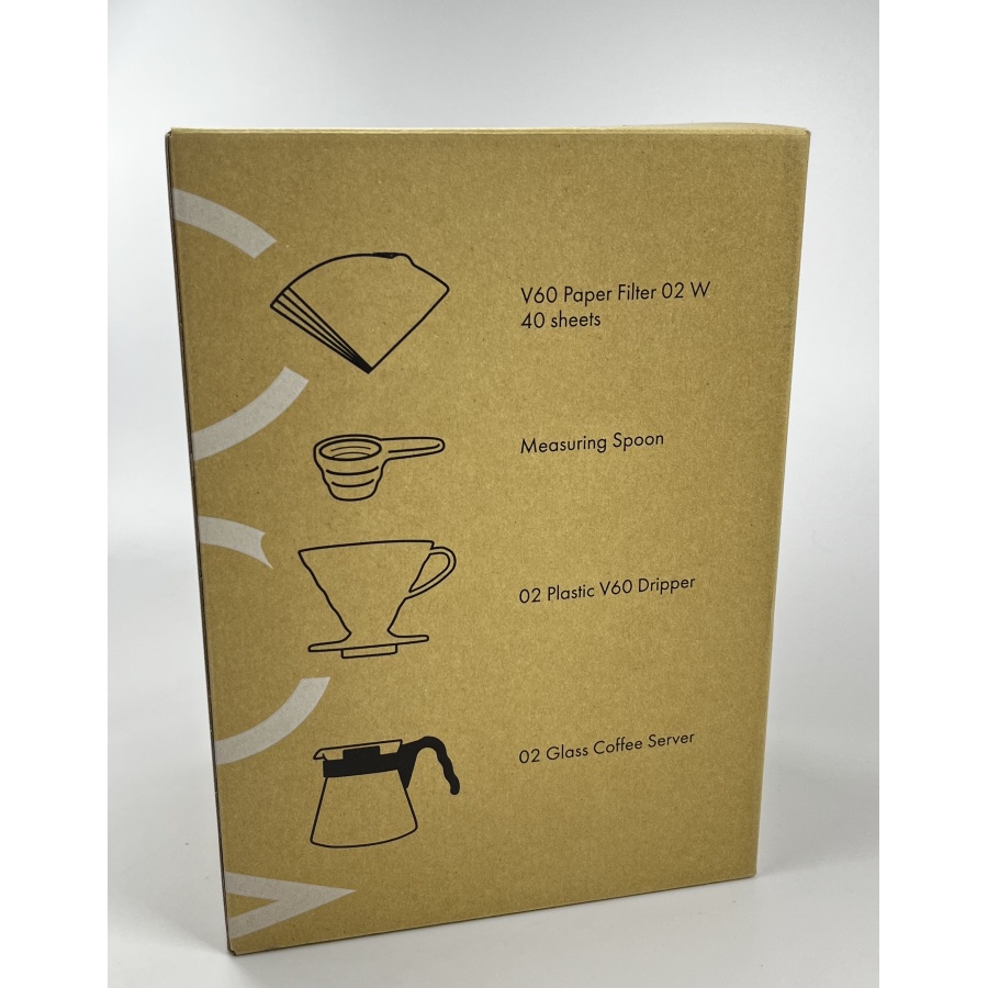 Hario V60 Pour Over Craft - negru (VCND-02B-EX)