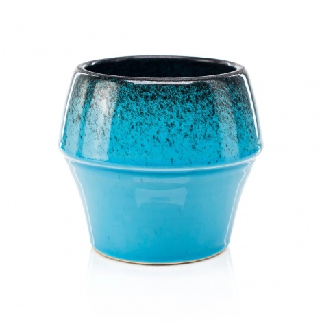 Icosa Avensi Wave Ceașcă ceramică AERESSO Atlantis Albastru 180 ml