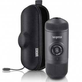 Ekspres do kawy Wacaco Nanopresso - szary z opakowaniem