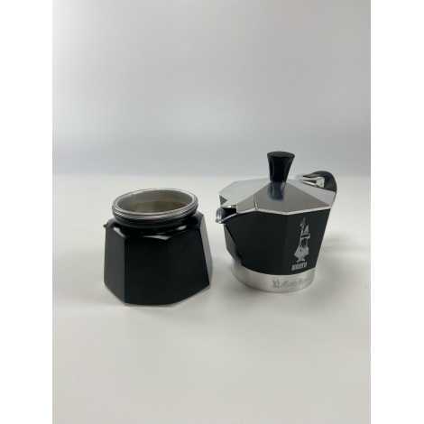Bialetti Moka Express 3 cafetieră moka negru - FOLOSIT / REDUCERE