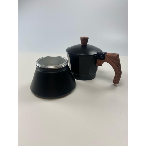 Cafetieră moka Kaffia Black 3 căni - FOLOSIT / REDUCERE