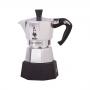 Recipientul electric moka Bialetti Elettrika pentru prepararea a 2 cești de cafea proaspătă și tare oriunde te -ai afla. 
