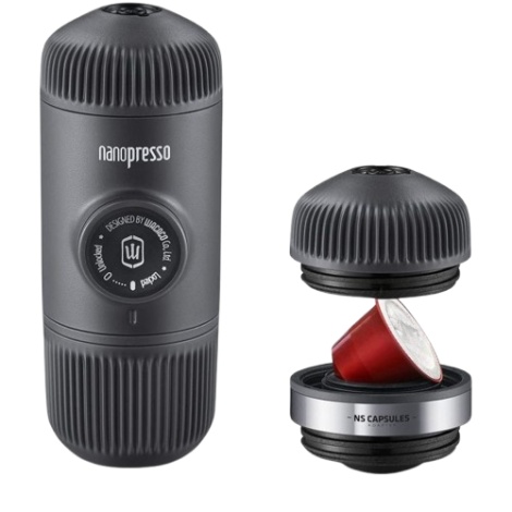 Wacaco Nanopresso gri + adaptor NS