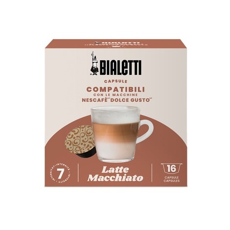 Capsule Bialetti Dolce Gusto® Latte Macchiato 16 buc