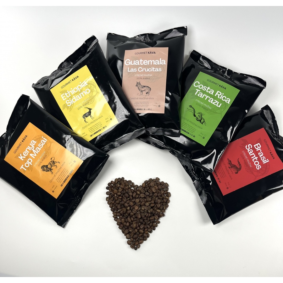 Guatemala Crucitas, FRĂJIRE MEDIU, boabe de cafea Arabica