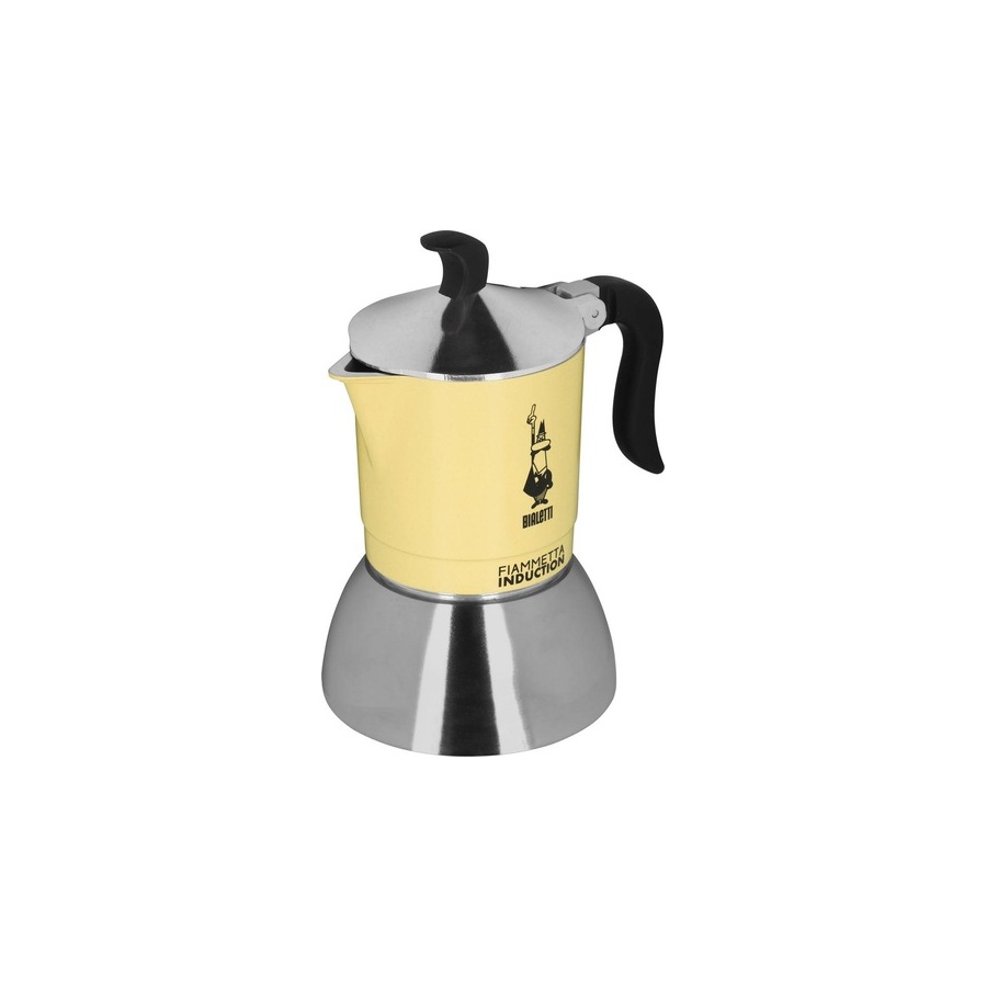 Bialetti Moka Induction Fiammetta - 2 căni galben NOU