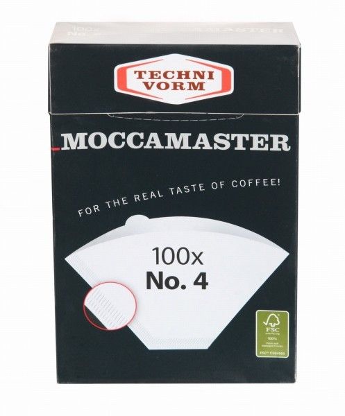 Filtre de hârtie Moccamaster dimensiune 4 100pcs