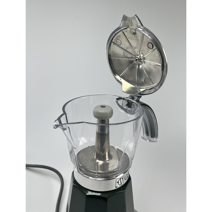 G.A.T. Vintage 4-6 cafetieră moka electric verde - FOLOSIT / REDUCERE