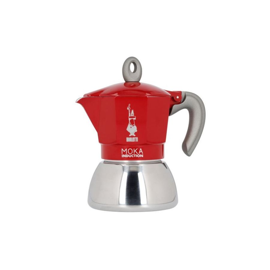 Bialetti Moka Induction 4 căni roșu - FOLOSIT / REDUCERE