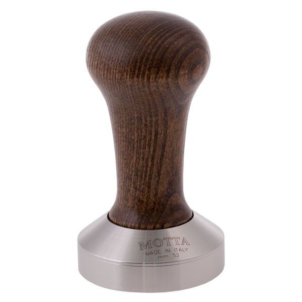 Tamper Motta 52mm din oțel inoxidabil/lemn