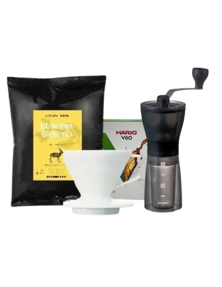 Set Hario V60 pentru cafea filtrată