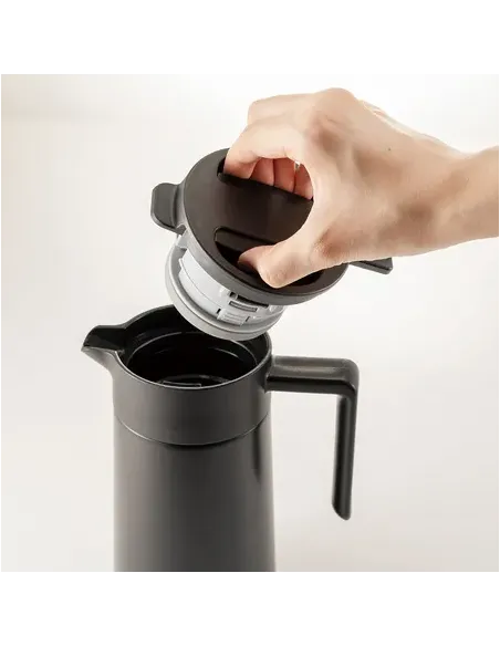 Ulcior termo Hario 600 ml cu suprafață ceramică - BLACK