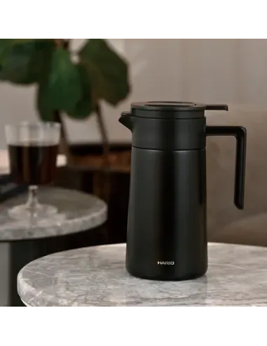 Ulcior termo Hario 600 ml cu suprafață ceramică - BLACK